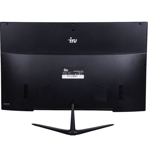 Моноблок iRU Office P2313 23.8" Full HD i3 10105 (3.7) 8Gb SSD240Gb UHDG 630 Free DOS GbitEth WiFi BT 120W Cam черный 1920x1080 (RUS) 1796135 1796135