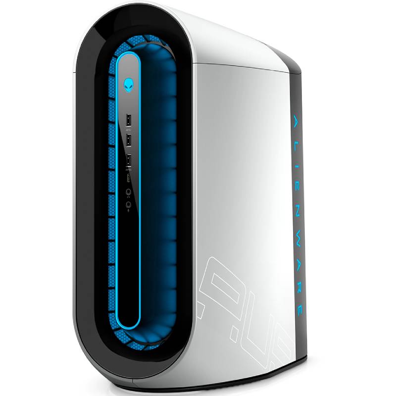 Персональный компьютер Dell Alienware Aurora R12 Core i7-11700F, 32GB DDR4, 1Tb SSD, Nvidia RTX 3080Ti 12GB GDDR6X, 2YW, Win 10 Home, Lunar Light, Wi-Fi/BT, KB&Mouse R12-7882 R12-7882