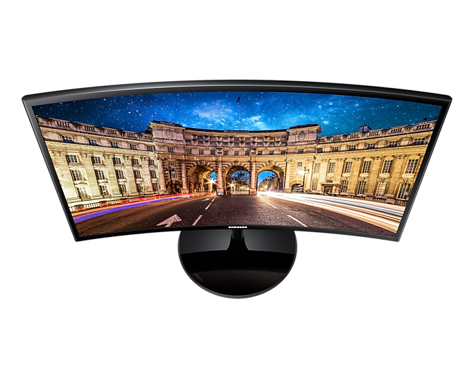Монитор Samsung 27"  C27F390FHI Black (VA, 1920x1080, D-sub+HDMI, 4 ms, 178°/178°, 250 cd/m, 3000:1, Curved) LC27F390FHIX/RU LC27F390FHIX/RU