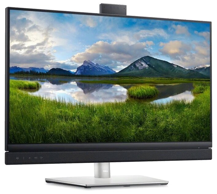 Монитор Dell 27" C2722DE S/Bk ( IPS; 350 cd/m2; 1000:1; 5ms; 2560x1440; 178/178; DP(In); DP(Out) with MST; HDMI; 2xUSB-C; 4xUSB; RJ45; Tilt, Swivel, HAS; Pivot; Spk 2x5W; Mcr; WebCam; VESA) 2722-4918 2722-4918