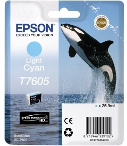 Картридж Epson T7605 светло-голубой для SC-P600 C13T76054010 C13T76054010 #2