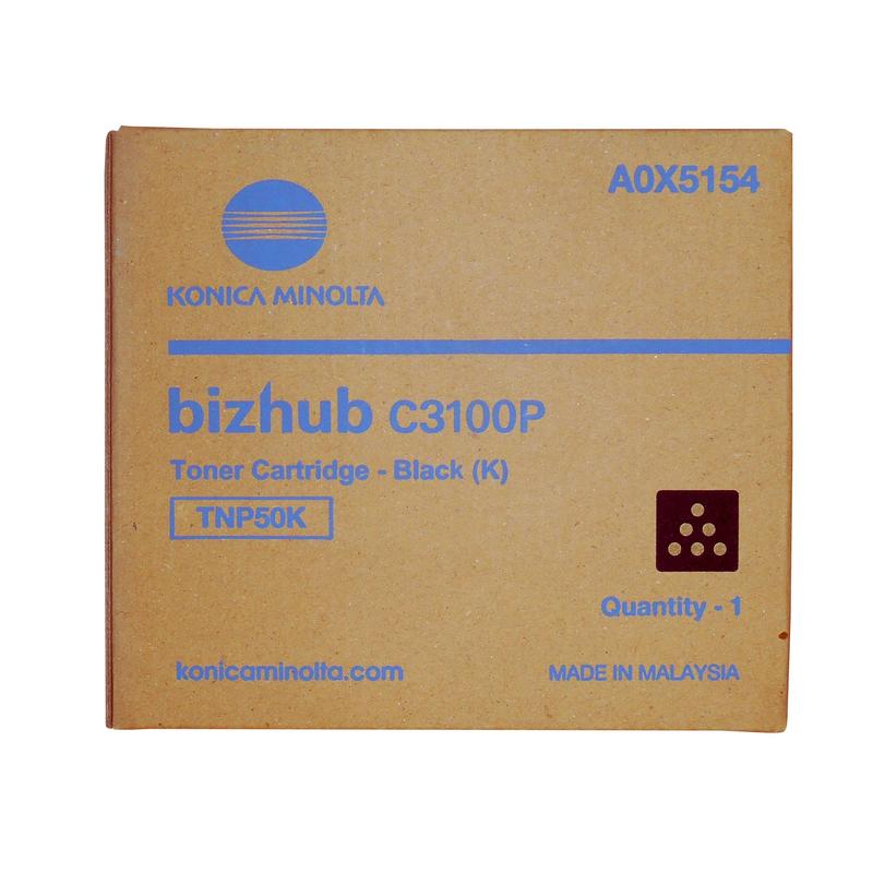 Тонер черный TNP-50K Konica-Minolta bizhub C3100P (ресурс 5 000 стр.) (A0X5154) A0X5154 #1