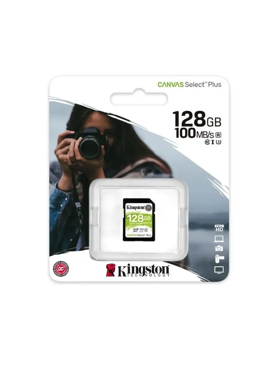 Карта памяти Kingston SDS2/64GB 64Gb,SDXC,Class10,Canvas Select Plus SDS2/64GB SDS2/64GB #1