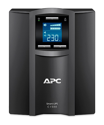 Источник бесперебойного питания APC Smart-UPS C Tower, 1500VA, 900W, 230V. USB, черный SMC1500I SMC1500I #3