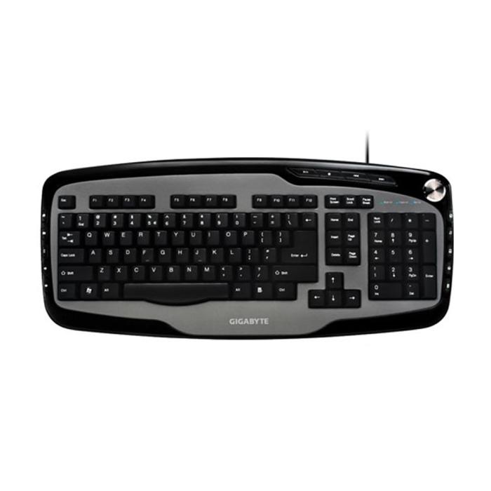 Клавиатура Gigabyte GK-K6800, USB, Black, RTL (544539) K6800V2-RU K6800V2-RU #1