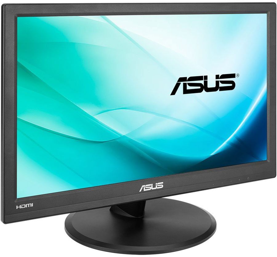 Монитор ASUS 15.6" VT168H Touch LED, 16:9, 1366x768, 10ms, 200cd/m2, 50M:1, 90°/65°, D-SUB, HDMI, регул. наклона, VESA, Black, 90LM02G 90LM02G1-B02170 90LM02G1-B02170