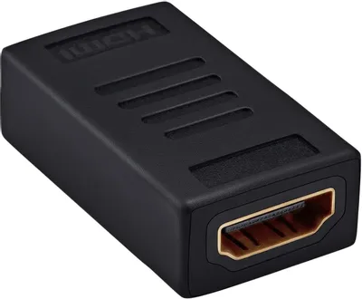 Адаптер Buro аудио-видео HDMI (f)/HDMI (f) Позолоченные контакты черный  BHP-ADP-HDMI-2.0 BHP-ADP-HDMI-2.0