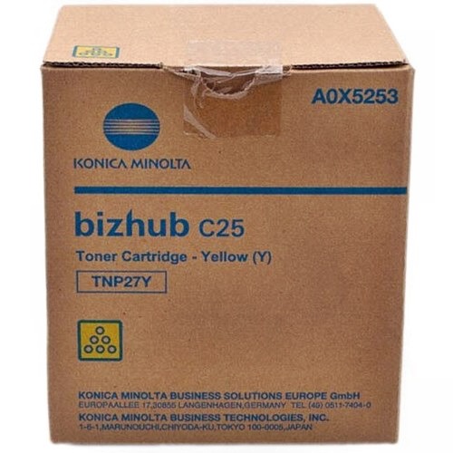 Тонер желтый TNP-27Y Konica-Minolta bizhub C25 (A0X5253) A0X5253 #5