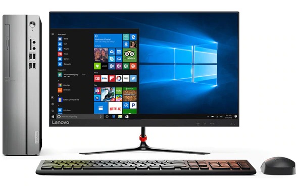 Персональный компьютер Lenovo IdeaCentre 310S-08IGM SFF PS J5005 (1.5)/4Gb/1Tb 7.2k/UHDG 605/DVDRW/CR/Free DOS/GbitEth/65W/серебристый 90HX001VRS 90HX001VRS