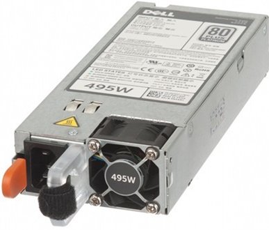 Блок питания DELL 495W Hot Plug Power Supply for R540/R640/R740/R740XD/T430/T440/T640/R530/R630/R730/R730xd/T330/T430/T630 450-AEBM 450-AEBM
