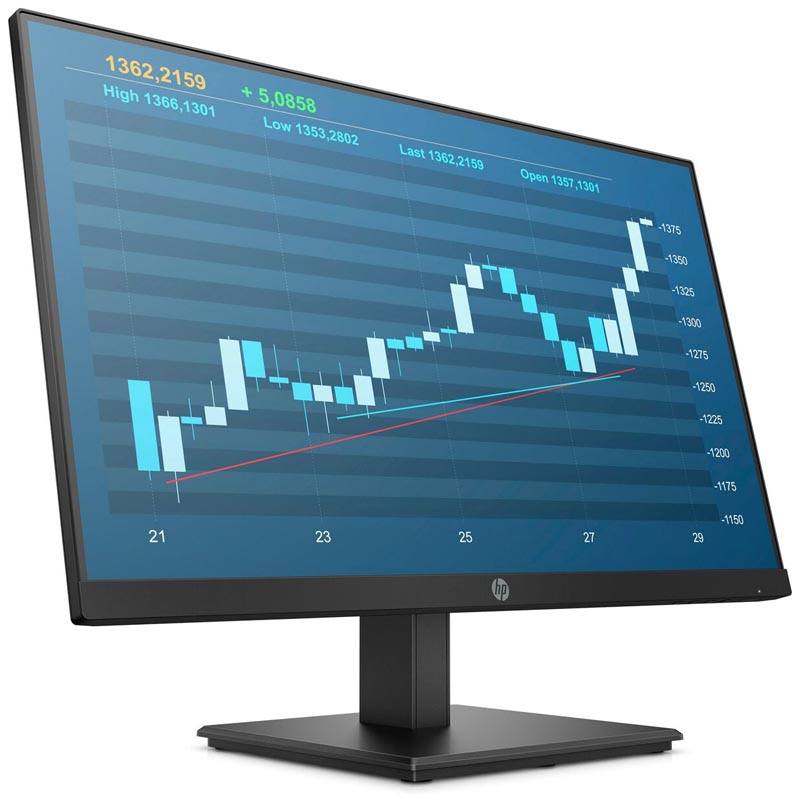 Монитор HP 23.8" P244 1920x1080, IPS, 250 cd/m2, 1000:1, 5ms, 178°/178°, VGA, HDMI, DisplayPort, 3-sided micro-edge bezel, Black  1A7E5AA / 5QG35AA 5QG35AA