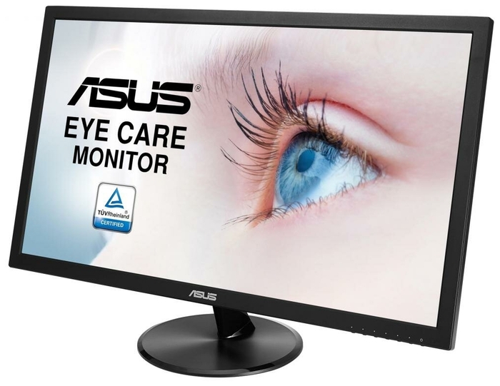 Монитор ASUS 23.6" VP247NA WLED VA monitor, 16:9, 1920x1080, 5ms(GTG), 250 cd/m2, 100M :1 (3000:1), 178°(H), 178°(V), D-Sub, DVI-D, Kensington lock, W 90LM01L0-B06170 90LM01L0-B06170