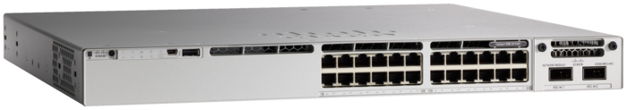 Коммутатор Cisco Catalyst 9300 24-port mGig and UPOE, Network Advantage C9300-24UX-A C9300-24UX-A