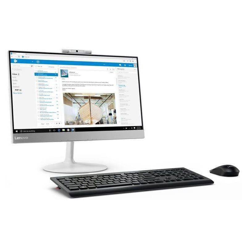 Моноблок Lenovo V410z All-In-One 21,5" i3-7100T 4Gb 128GB SSD Intel HD DVD±RW AC+BT USB KB&Mouse NO OS 1Y carry-in 10QV003MRU 10QV003MRU