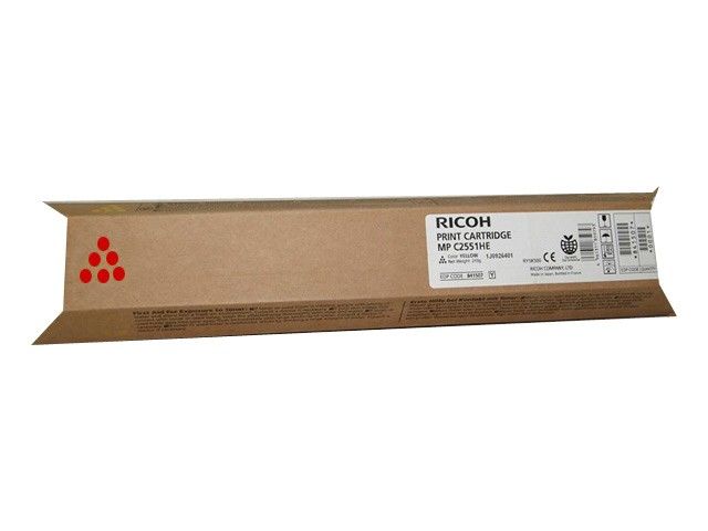 Тонер-картридж тип MPC2551HE малиновый (9500 стр.) для Ricoh Aficio MP C2050/C2550/С2051/С2551 841506/842063