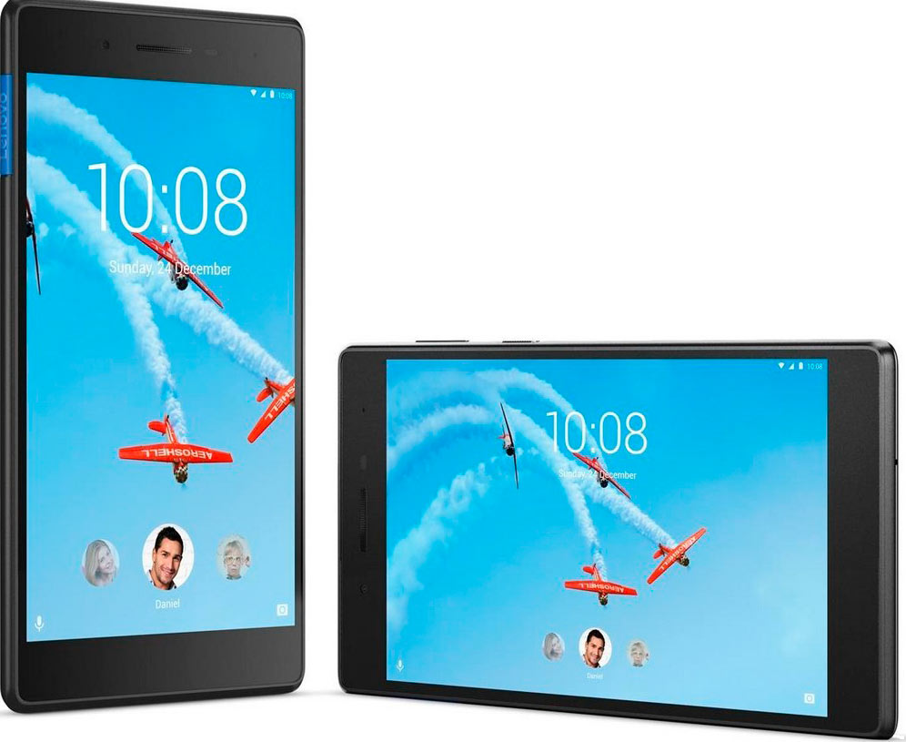 Планшетный компьютер Lenovo Tab 7 Essential TB-7304i 7" 1024x600, 16Gb, 3G + Wi-Fi, Android 7.0, Черный ZA310050RU ZA310050RU