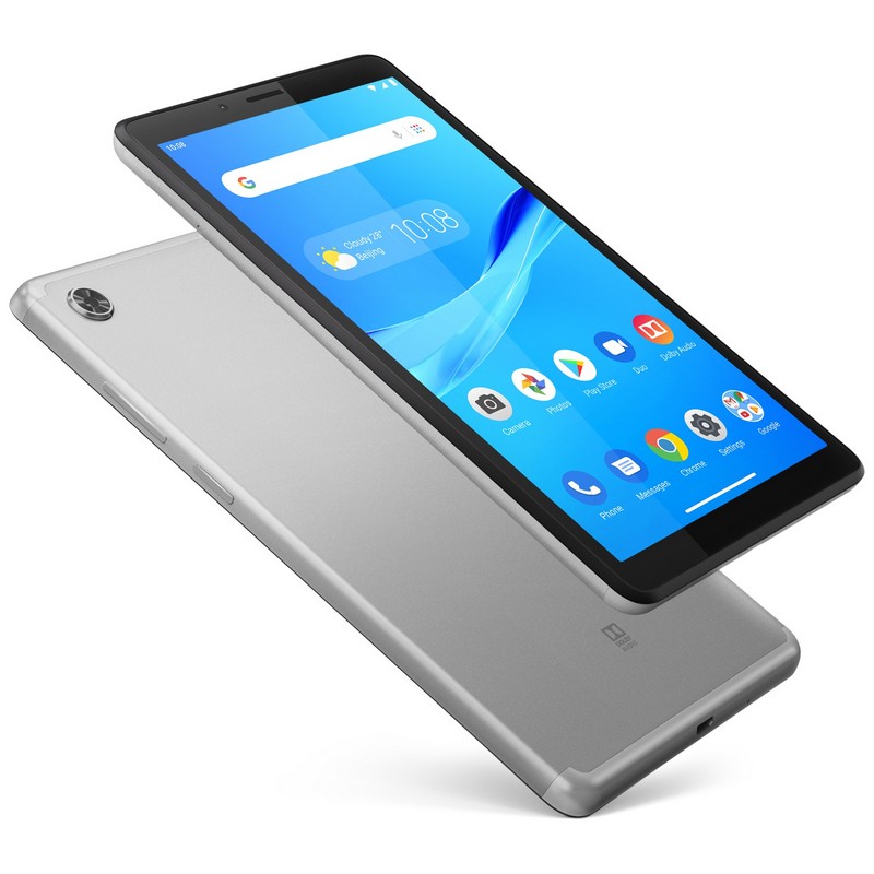 Планшетный компьютер Lenovo Tab M7 TB-7305F MT8321 (1.3) 4C/RAM1Gb/ROM16Gb 7" IPS 1024x600/Android 9.0/серый/2Mpix/2Mpix/BT/WiFi/Touch/microSD 128Gb/minUSB/3500mAh/10hr ZA550082RU ZA550082RU