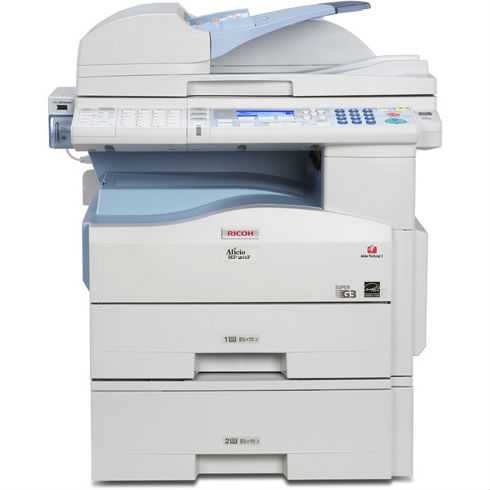 МФУ Ricoh Aficio MP 201SPF A4, 640Мб, 20стр/мин, дуплекс, LAN, факс, ARDF50, без тонера 418052 418052