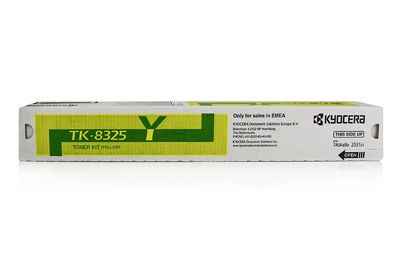 Картридж Kyocera TK-8325Y для TASKalfa 2551ci Yellow 1T02NPANL0 1T02NPANL0 #4