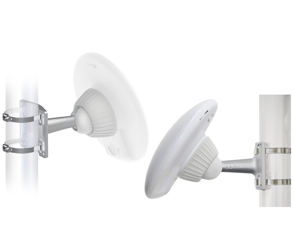 Крепежный набор Ubiquiti NanoBracket for NBE-M5- 19 с возможностью регулировки угла наклона и поворота в трех плоскостях NB-NBE-M5-19/NB-NBEAM19 NB-NBE-M5-19/NB-NBEAM19