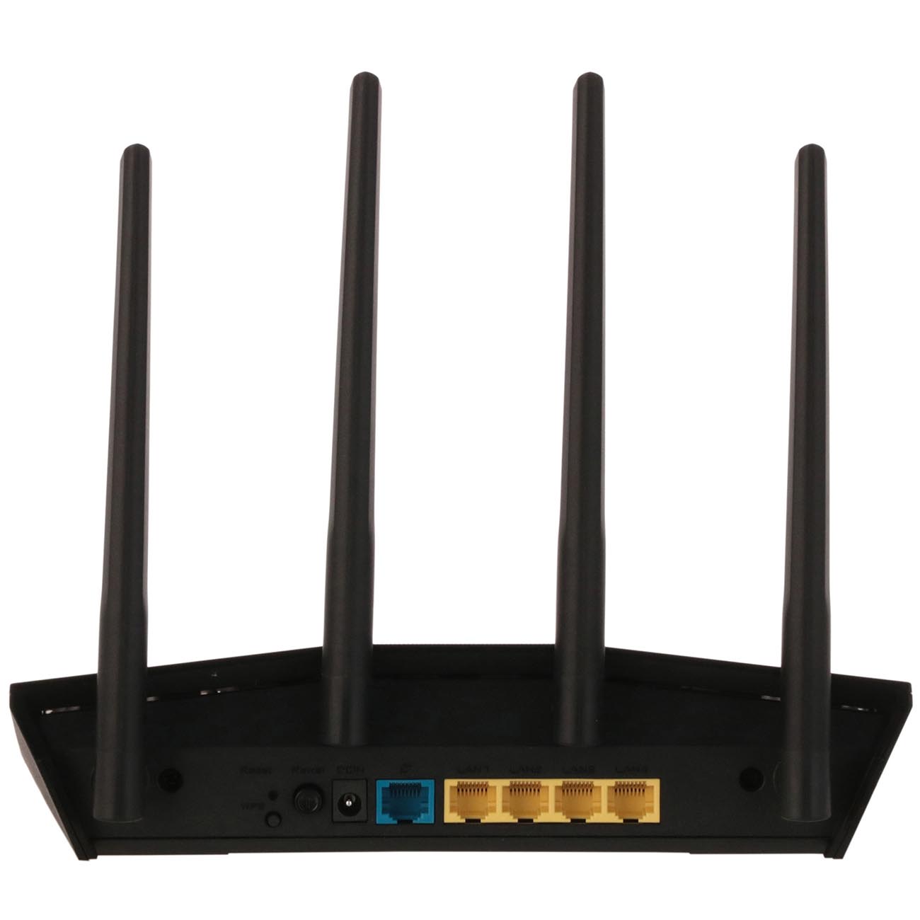 Маршрутизатор ASUS RT-AX55 802.11b/g/n/ac/ax, до 574 + 1201Мбит/c, 2,4 + 5 гГц, 4 антенны, GBT LAN 90IG06C0-BO3100 90IG06C0-BO3100