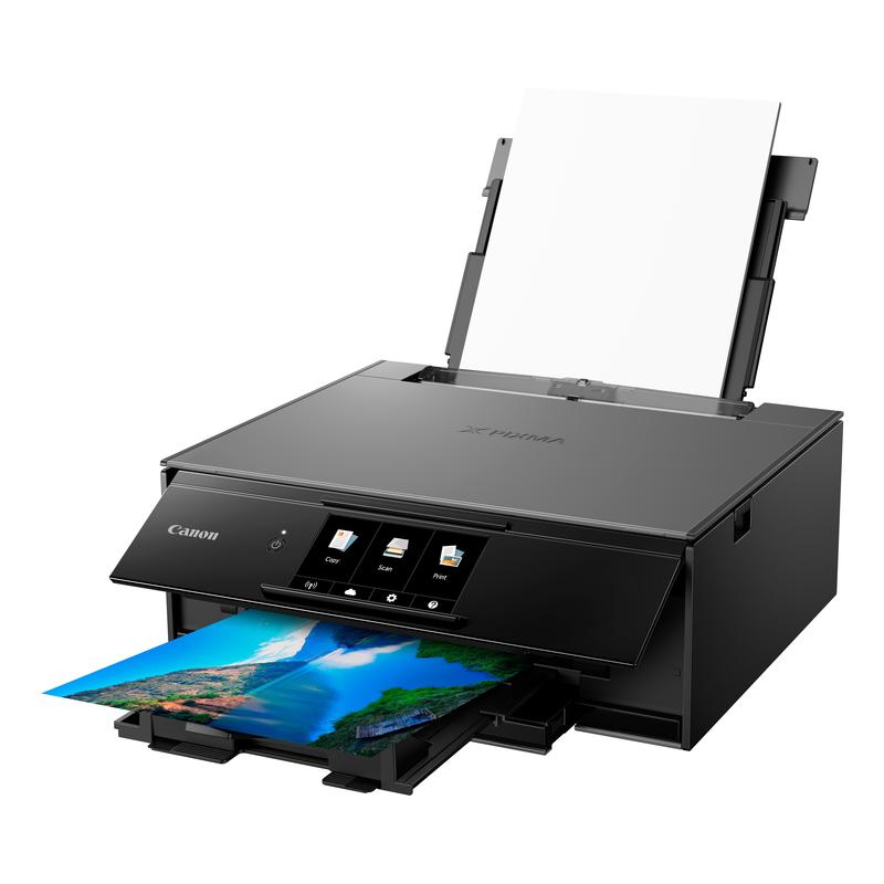 МФУ Canon Pixma TS9140 A4 Duplex WiFi BT USB RJ-45 черный 2231C007 2231C007