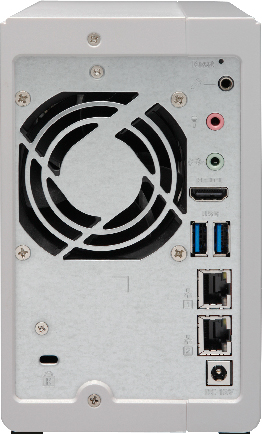 Сетевой RAID-накопитель QNAP 2 отсека для HDD, с функцией USB Quick Access. Intel Celeron N3060 1,6 ГГц (до 2,48 ГГц), 2 ГБ RAM TS-251A-2G TS-251A-2G