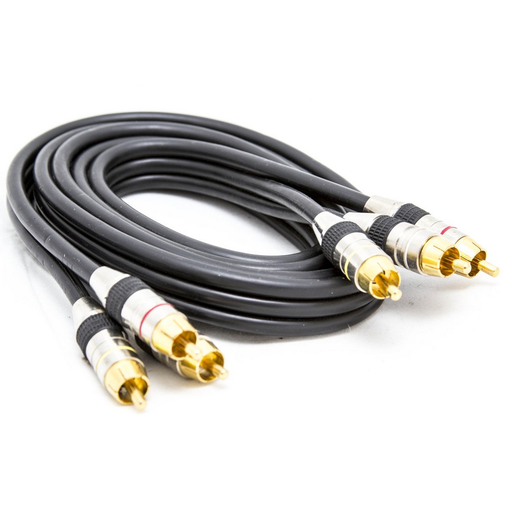 Кабель Crestron Crestron® Certified RCA Component Video Interface Cable, 1.5 ft CBL-RCA3-1.5 CBL-RCA3-1.5