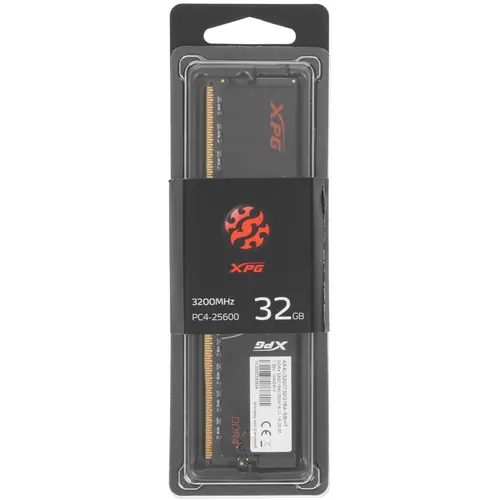 Модуль памяти ADATA 32GB DDR4 3200 DIMM HUNTER Black Gaming Memory Non-ECC, CL16, 1.35V, Heat Shield, 2048x8, (777993) RTL AX4U3200732G16A-SBHT AX4U3200732G16A-SBHT