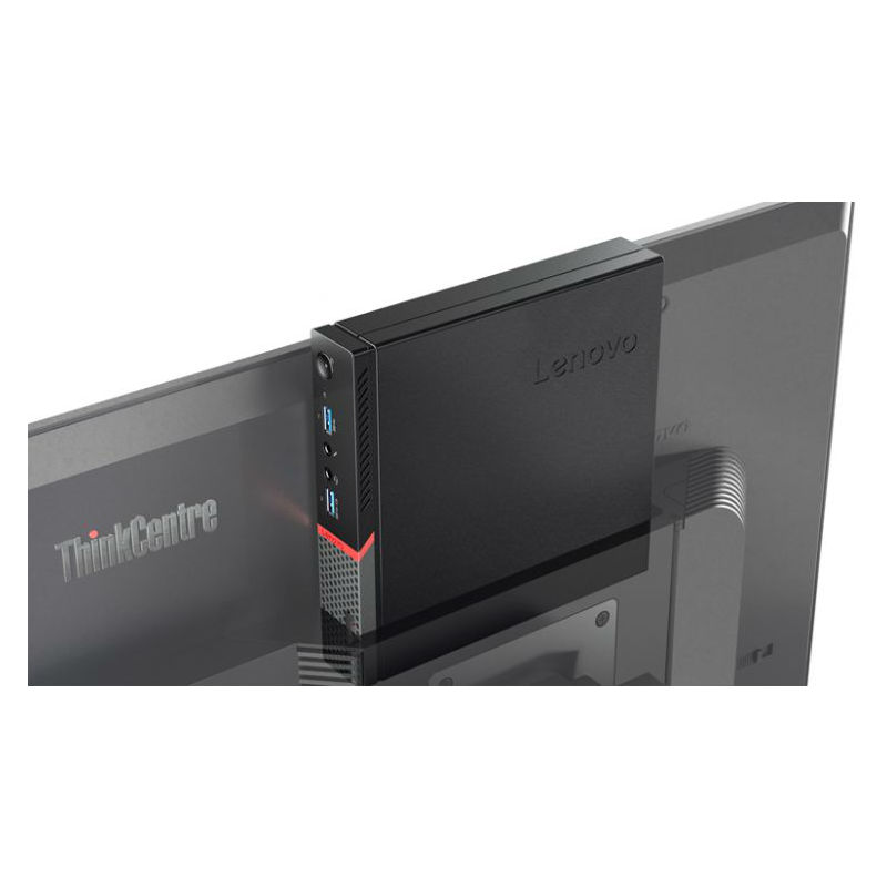 Персональный компьютер Lenovo ThinkCentre M700 TINY slim P G4400T/4Gb/500Gb 7.2k/noOS/WiFi/BT/клавиатура/мышь/черный 10HY003NRU 10HY003NRU