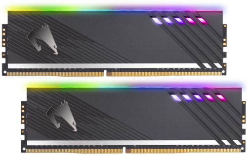 Модуль памяти Gigabyte 16GB DDR4 3600 DIMM Aorus RGB Gray Gaming Memory 2 pack Non-ECC, CL18, 1.35V, Kit (2x8GB), RTL  (7689) GP-AR36C18S8K2HU416R GP-AR36C18S8K2HU416R