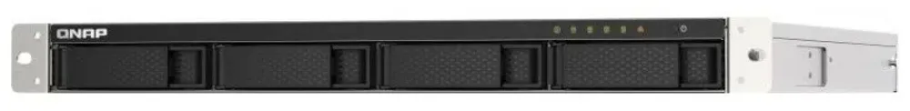 Сетевой RAID-накопитель QNAP TS-453DU-4G NAS 4 HDD trays, rackmount 1U, 1 PSU. 4-core Intel Celeron J4125 2.0 GHz (up to 2.7 GHz), 4 GB RAM (1 x 4 GB) up to 8 GB (2 x 4GB), 2.5 Gigabit Ethernet x 2, 4xUSB, 1xHDMI TS-453DU-4G TS-453DU-4G