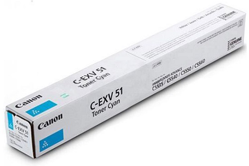 Тонер Canon C-EXV 51 голубой для iR ADV C55xx (60000 стр.) 0482C002 0482C002 #2