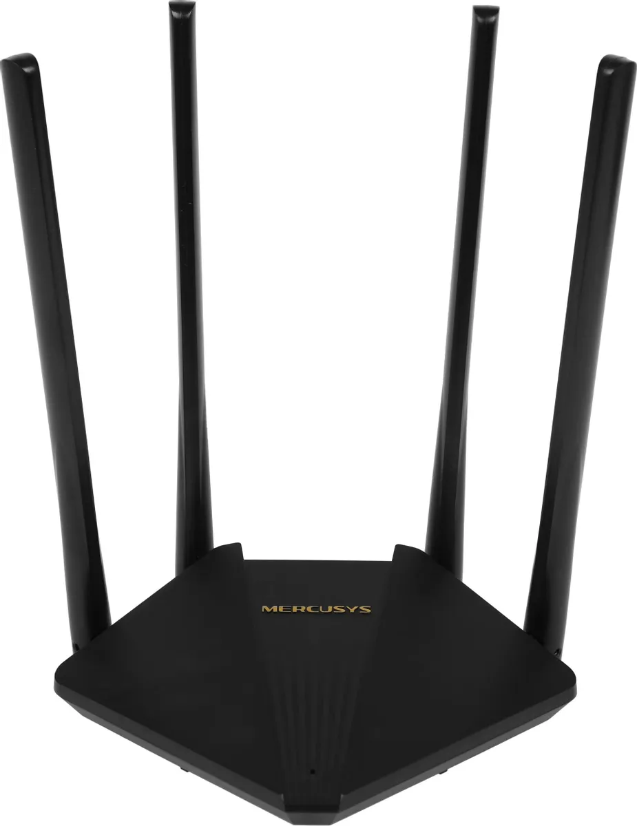Роутер Mercusys Wi-Fi AC1200, LAN 2x1Гбит/с, WAN 1x1Гбит/с, 802.11n, 802.11ac, 1167 Мбит/с MR1200G MR1200G