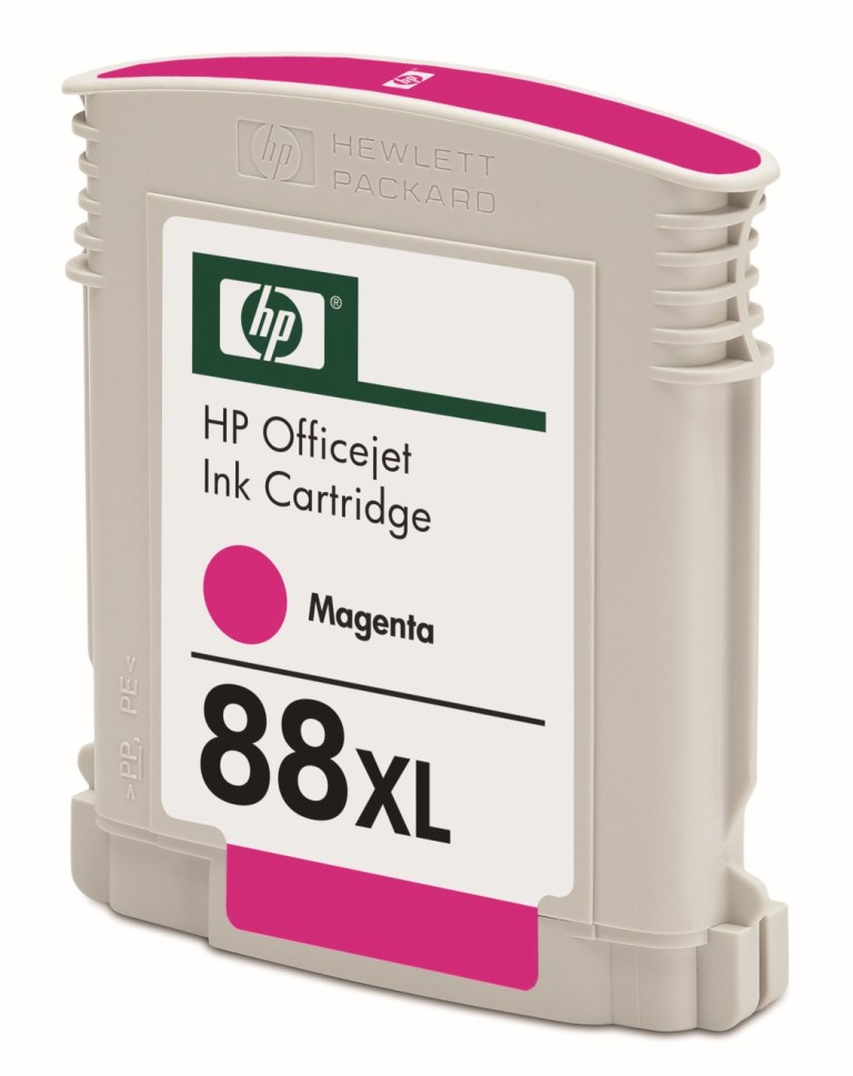 Картридж струйный HP № 88XL для OfficeJet Pro K550/K5400/L7580/L7680/L7780, пурпурный, 1700 стр. (C9 C9392AE