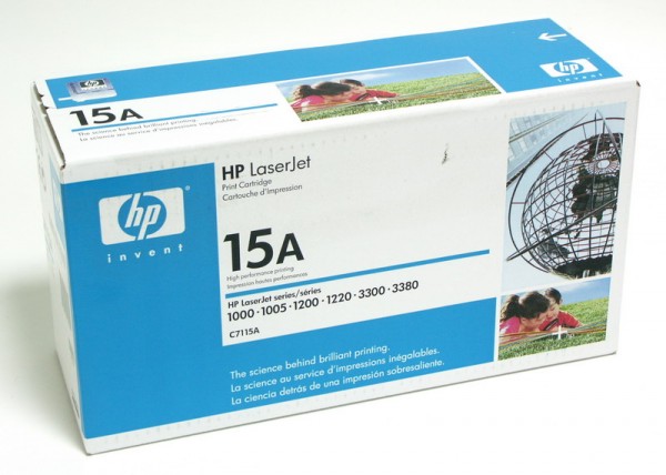 Тонер-картридж HP 15A черный для HP LJ 1000w/1200/1220/1000W (2500стр.) C7115A C7115A