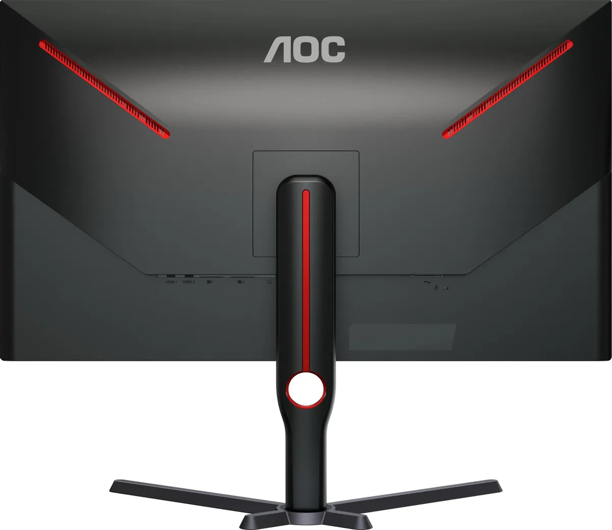 Монитор AOC Gaming U32G3X 31.5" черный/красный IPS LED 1ms 16:9 HDMI M/M матовая HAS Piv 1000:1 400cd 178гр/178гр 3840x2160 144Hz DP 4K U32G3X/BK U32G3X/BK