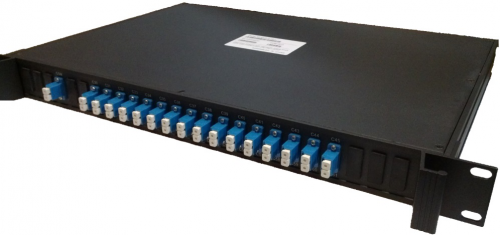 Модуль MlaxLink    одноволоконный DWDM, 16-канальный, каналы 30-61, корпус 19”, 1U ML-MUXD-16LPF-C1LPF-1U ML-MUXD-16LPF-C1LPF-1U ML-MUXD-16LPF-C1LPF-1U