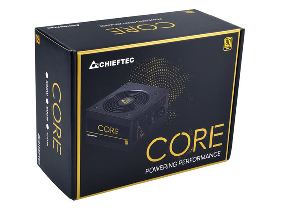 Блок питания Chieftec 500W ATX 12V 2.3 PSU,W/12cm Fan,80 plus Gold BBS-500S BBS-500S