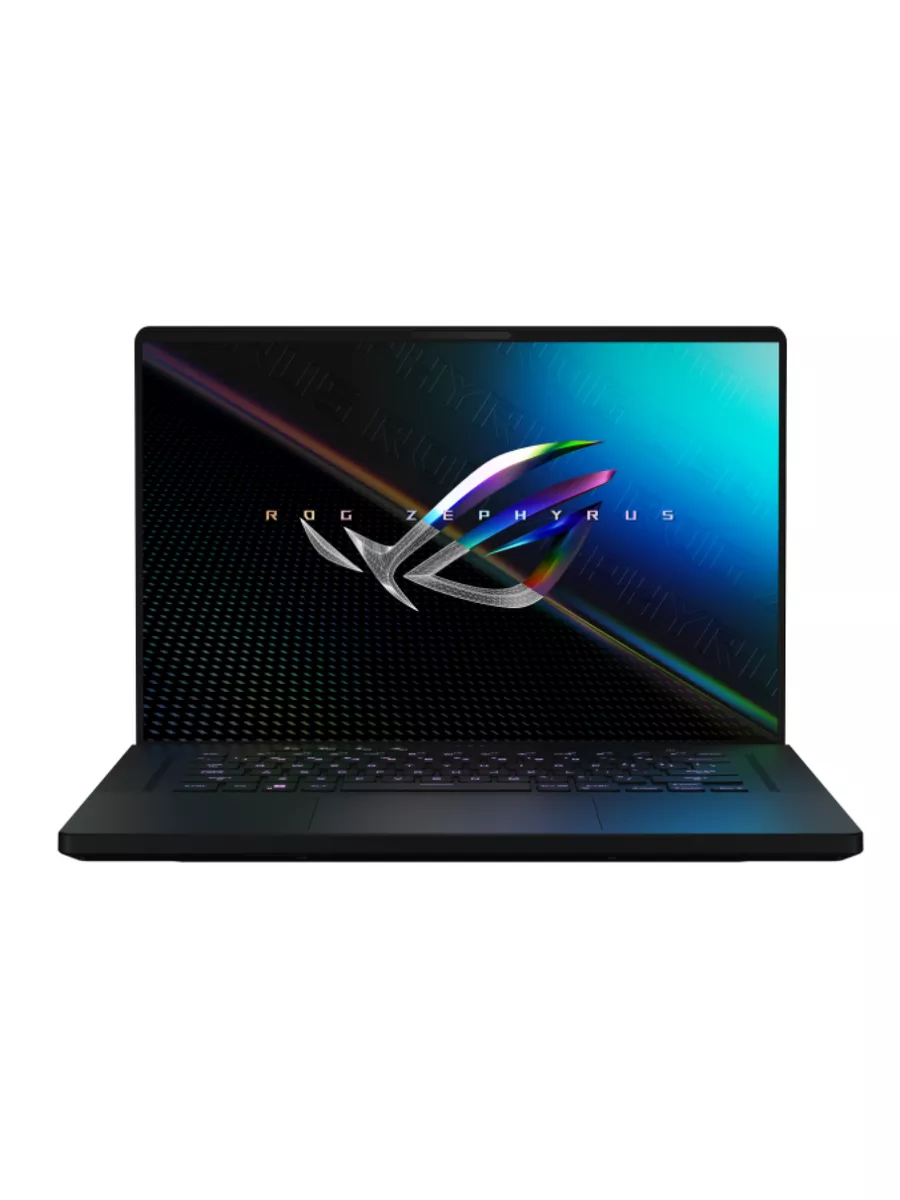 Ноутбук ASUS ROG Zephyrus M16 GU603ZX-K8053X Core i9 12900H/32Gb DDR4/2TB M.2 SSD/16" IPS 165Hz 500nits (2560 x 1600)/GeForce RTX 3080Ti 16Gb /WiFi6/BT/Cam/Windows 11 Pro/1.9Kg/Off Black/RU_EN_Keyboard 90NR08R1-M003Y0 90NR08R1-M003Y0 #1