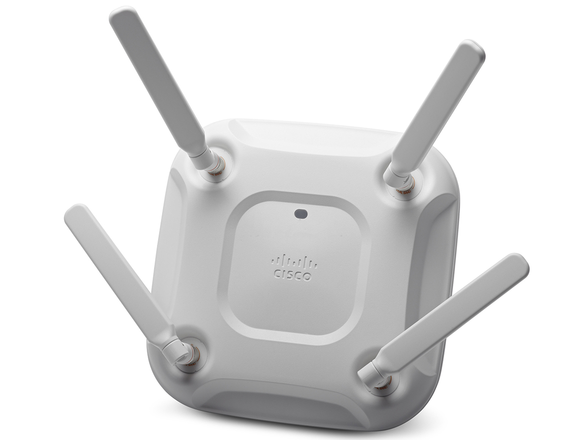 Точка доступа Cisco 802.11ac Ctrlr AP 4x4:3SS w/CleanAir; Ext Ant; R Reg Domain AIR-CAP3702E-R-K9 AIR-CAP3702E-R-K9