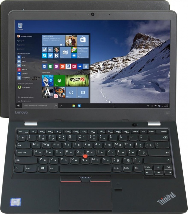 Ноутбук Lenovo ThinkPad 13 Core i3 7100U/4Gb/SSD180Gb/Intel HD Graphics 620/13.3"/HD (1366x768)/Windows 10 Professional 64/ black/WiFi/BT/Cam(20J1S01400) 20J1S01400