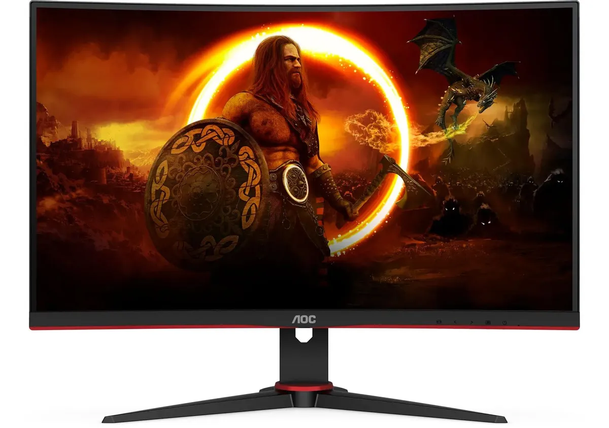 Монитор AOC Gaming 27" черный/красный VA LED 1ms 16:9 HDMI матовая 250cd 178гр/178гр 1920x1080 165Hz VGA DP FHD C27G2E C27G2E