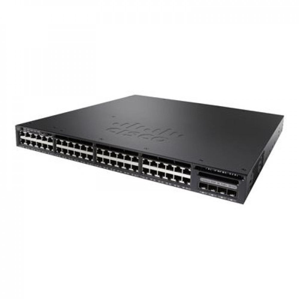 Коммутатор Cisco Catalyst 3650 48 Port PoE 4x1G Uplink LAN Base WS-C3650-48PS-L WS-C3650-48PS-L