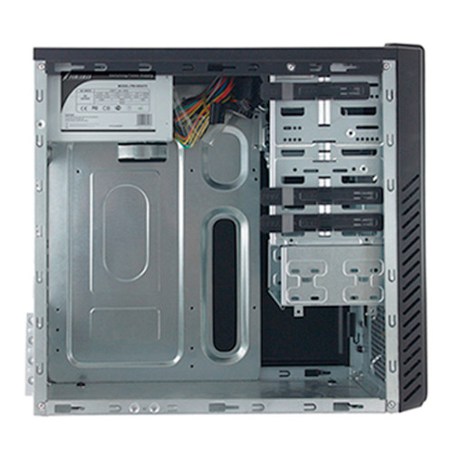 Корпус Powerman MidiTower  ES861 Black PM-400ATX 2*USB 2.0,HD,Audio mATX 6106474 6106474