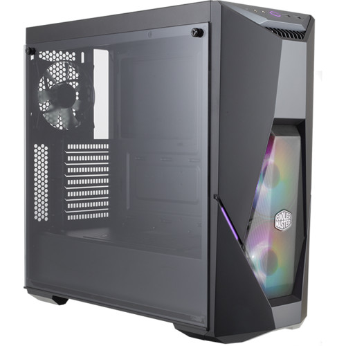 Корпус Cooler Master MasterBox K500 ARGB with 2x ARGB LED fan and ARGB LED striping, Tempered glass side panel (095140) MCB-K500D-KGNN-S02 MCB-K500D-KGNN-S02