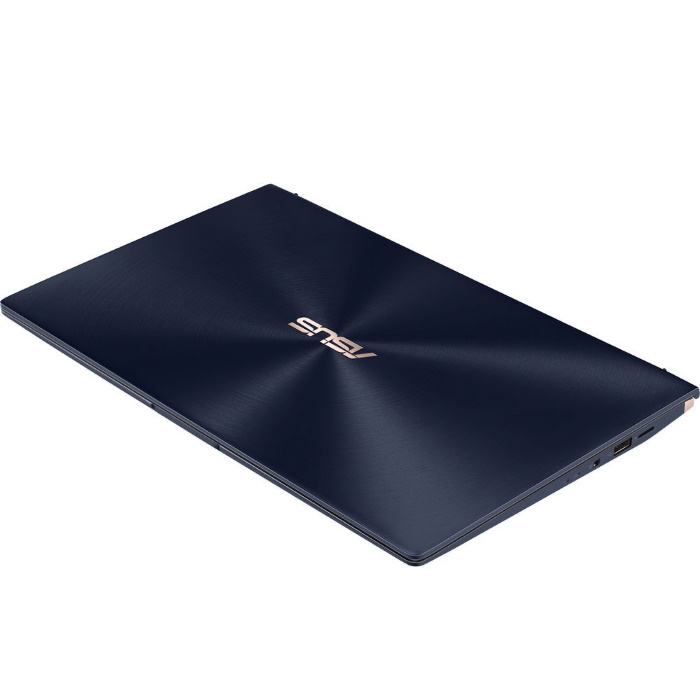 Ноутбук ASUS UX434FQ-AI116T Touch +bag+cable 14"(1920x1080 IPS)/Touch/Intel Core i7 10510U(1.8Ghz)/16384Mb/1024SSDGb/noDVD/Ext:nVidia GeForce MX350(2048Mb)/Cam/BT/WiFi/war 1y/1.49kg/Royal Blue/W10 + ScreenPad / 90NB0RM3-M02620 90NB0RM3-M02620