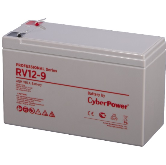 Батарея CyberPower Professional series RV 12-9 / 12V 9 Ah RV 12-9 RV 12-9