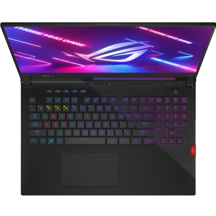 Ноутбук ASUS ROG G733QS-HG218T +mouse+backpack 17.3"(1920x1080 (матовый, 300Hz) IPS)/AMD Ryzen 9 5900HX(3.1Ghz)/32768Mb/2TbPCISSDGb/noDVD/Ext:nVidia GeForce RTX3080(16384Mb)/BT/WiFi/war 1y/2.7kg/Black/W10 90NR0591-M04530 90NR0591-M04530