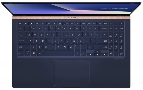 Ноутбук ASUS Zenbook 15 UX533FD-A8081R Core i5-8265U/8Gb/512Gb SSD/GeForce GTX 1050 MAX Q 2Gb/15.6 FHD 1920x1080 AG/WiFi/BT/HD IR/RGB Combo Cam/Windows 10 Pro/1.6Kg/Royal_Blue/Sleeve+ USB3.0 to RJ45 cable  90NB0JX1-M02260 90NB0JX1-M02260